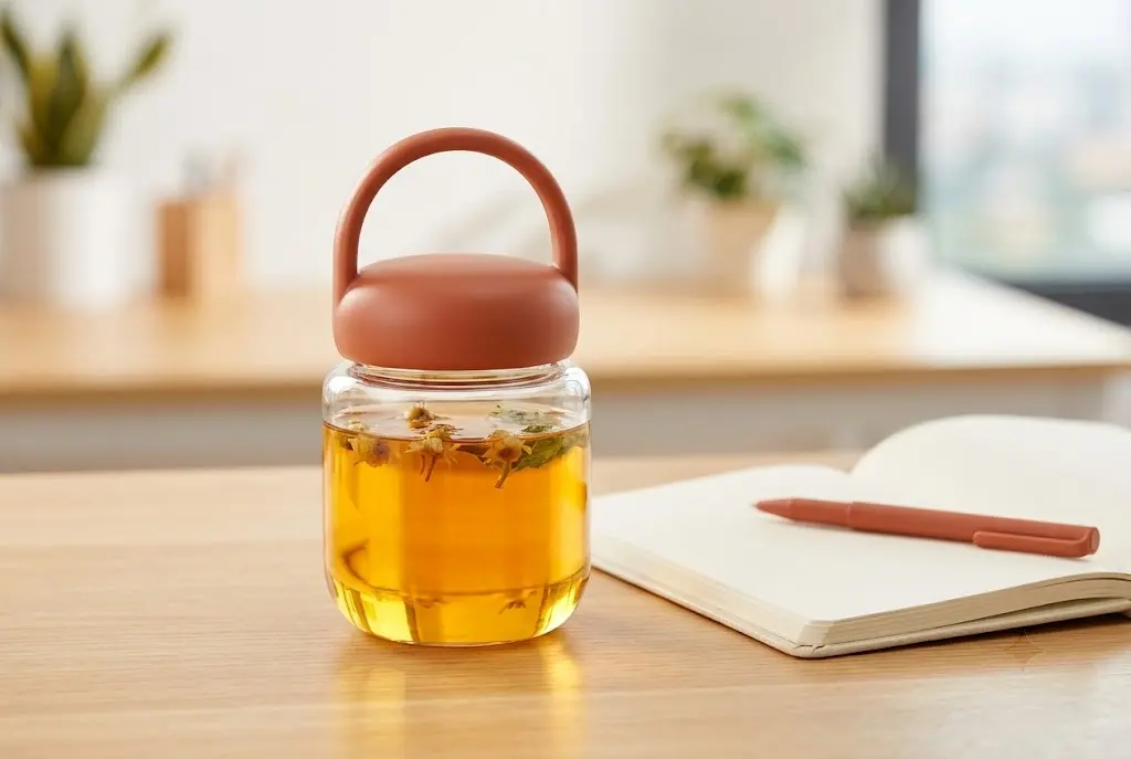 خرید تراول ماگ دیلر شیشه‌ای ۲۸۰ میل از جنس پیرکس درجه یک