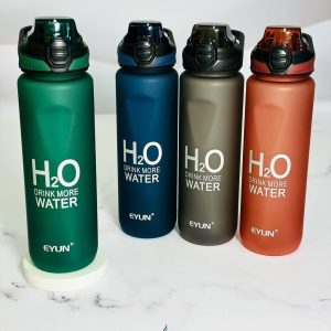 قمقمه نی دار H2O با ظرفیت ۱۰۰۰ میل