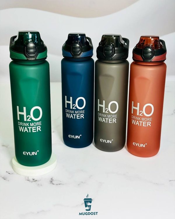 قمقمه نی دار H2O با ظرفیت ۱۰۰۰ میل