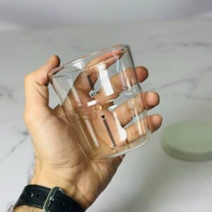 ماگ شفاف پیرکس مناسب استفاده روزمره