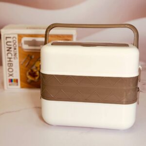 طراحی جمع‌وجور و سبک ظرف غذا برقی دو‌طبقه