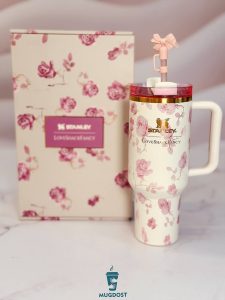 ماگ استنلی Quencher سفید در جعبه کادویی