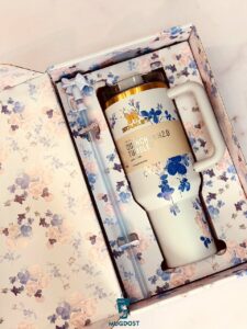 ماگ استنلی Quencher آبی در جعبه کادویی