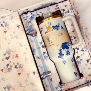 ماگ استنلی Quencher آبی در جعبه کادویی