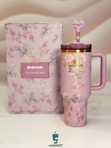 ماگ استنلی Quencher بنفش در جعبه کادویی