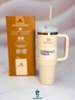 ماگ استنلی Quencher صورتی کم رنگ 30 oz