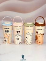 طراحی شیک و دستگیره سیلیکونی تراول ماگ