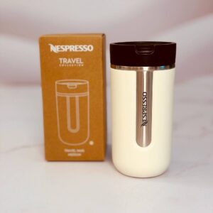 تراول ماگ نسپرسو سفید Nespresso Nomad با درب آسان‌نوش جدید