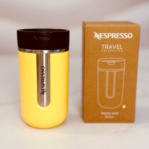 تراول ماگ نسپرسو زرد Nespresso Nomad با درب آسان‌نوش جدید