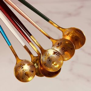 پک ۶ عددی قاشق چای‌خوری استارباکس