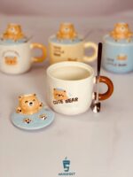 ماگ خرس شناور از نمای دیگر