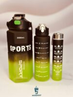 قمقمه ۳ قلو برند Refillرنگ مشکی