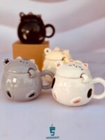 ماگ گربه گرد نمای کلی
