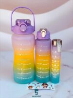قمقمه ۳ قلو رنگین کمان REFILL رنگ بنفش
