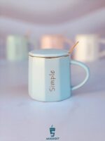 ماگ سیمپل پاستلی رنگ آبی