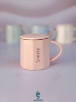 ماگ سیمپل پاستلی رنگ صورتی