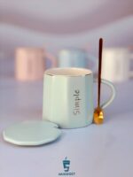 نمای از قاشق ماگ سیمپل پاستلی