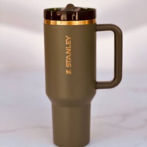 تامبلر استنلی نیو کالکشن سبز و طلایی