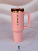 تامبلر استنلی نیو کالکشن صورتی و طلایی