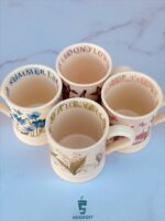 نمای بالای ماگ لاکچری رنسانس