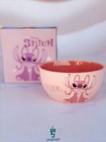 کاسه استیچ و انجل صورتی