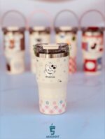 تراول ماگ سطلی حیوانات سیتارا رنگ سبز روشن