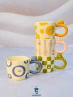 ماگ دسته خرسی با چاپ رنگی دور تا دور