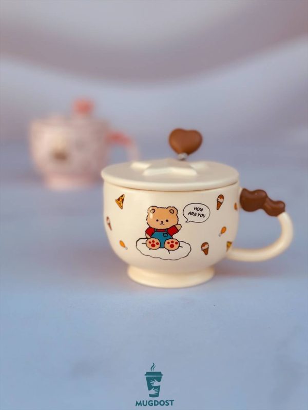 ماگ خرس و خرگوش طرح 1