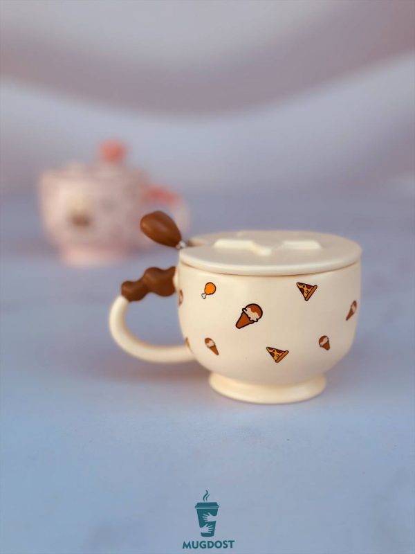 ماگ خرس و خرگوش طرح 1 از نمای دیگر