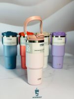 تراول ماگ نیو سطلی تایسو ۶۰۰ میل رنگ صورتی از نمای دیگر