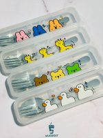 قاشق و چنگال کیوت با طراحی بامزه