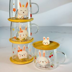 ماگ حبابی خرگوش سفید