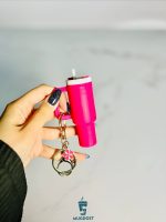 جاکلیدی تامبلر استنلی رنگ سرخابی