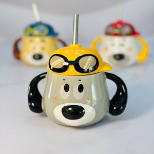 ماگ سگ موتوری رنگ طوسی