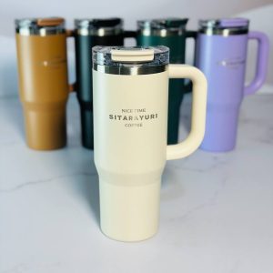 تراول ماگ سیتارا تیک ۹۰۰ میل رنگ سفید