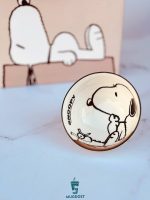 سرویس تک نفره اسنوپی سفید و قهوه‌ای