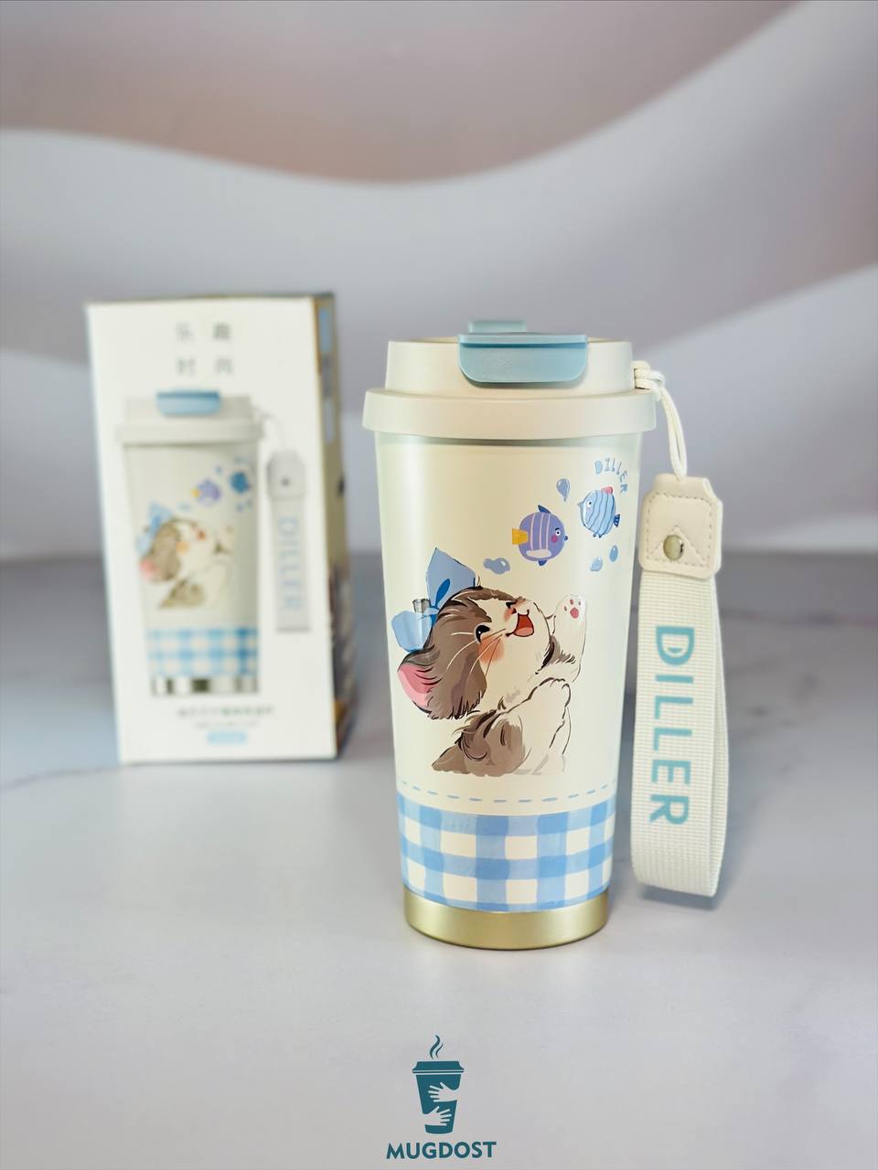 photo_1_2026-02-22_22-07-05 تراول ماگ دوحالته گربه آبی دیلر