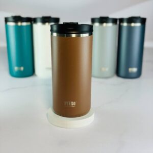 تراول ماگ تایسو فرنچ ۶۰۰ میل رنگ قهوه ای