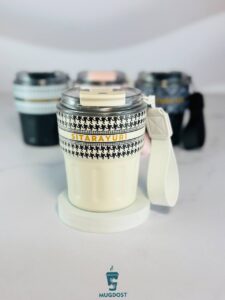 تراول ماگ سیتارا دوحالته رویال ۲۹۰ میل رنگ سفید