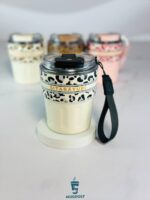 تراول ماگ سیتارا دوحالته پلنگی ۲۹۰ میل رنگ سفید