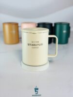 ماگ استیل سیتارا ۴۰۰ میل رنگ سفید