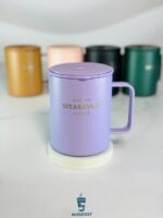 ماگ استیل سیتارا ۴۰۰ میل رنگ بنفش