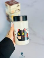 درب پیچی و کاملاً ایمن تراول ماگ دیلر گربه مشکی درپیچ ۲۸۰