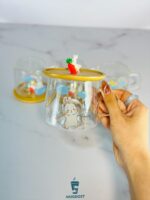 ماگ حبابی خرگوش و هویج در نمای دیگر