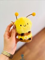 چارم بگ عروسکی زنبور عسل از نمای رو به رو