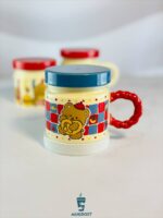 ماگ تدی آبی و قرمز طرح 2