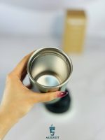 جزئیات بدنه داخلی استیل دوجداره عایق خلاء در ماگ نوماد نسپرسو ۳۰۰ میلی لیتری