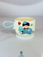 ماگ دسته رنگی sweet time رنگ آبی